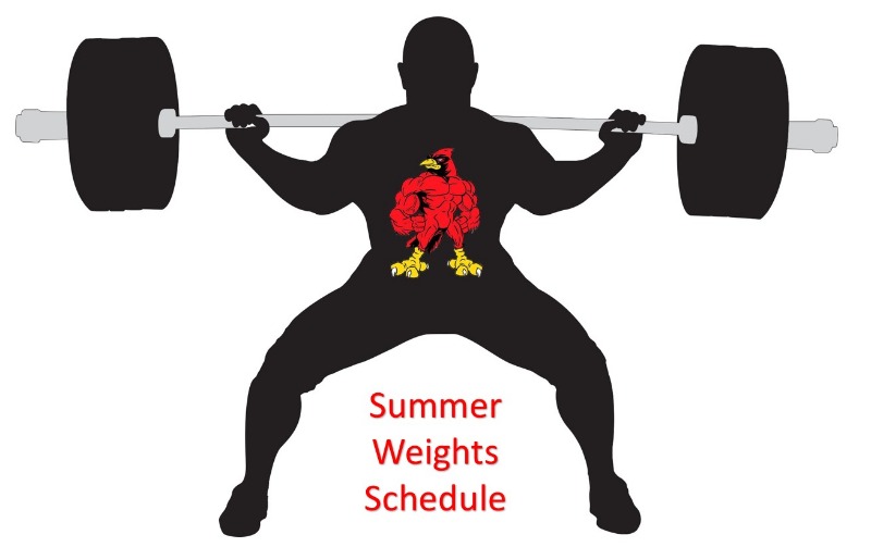 Plainville USD 270 Summer Weightlifting Schedule.